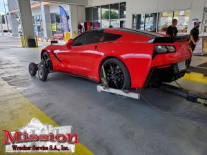 Heavy Duty Towing Corvette