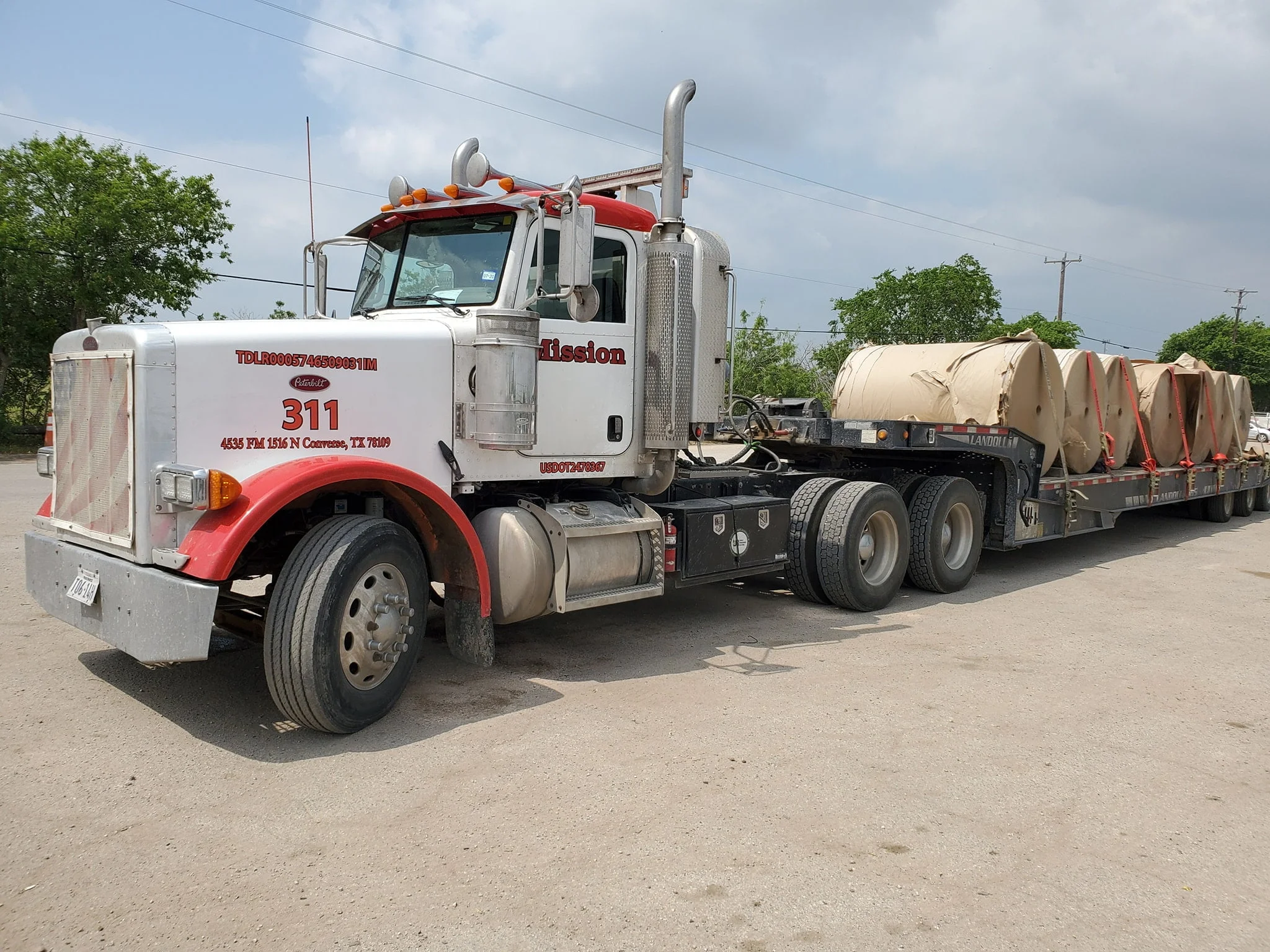 24 7 Heavy Equipment Towing in Orange Grove TX Mission Wrecker