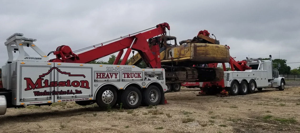 mission wrecker service heavy towing new 15 min