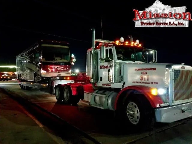 mission wrecker service rv towing