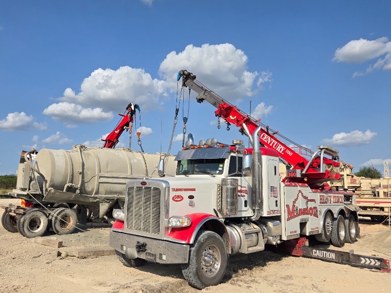 San Antonio tractor trailer recovery